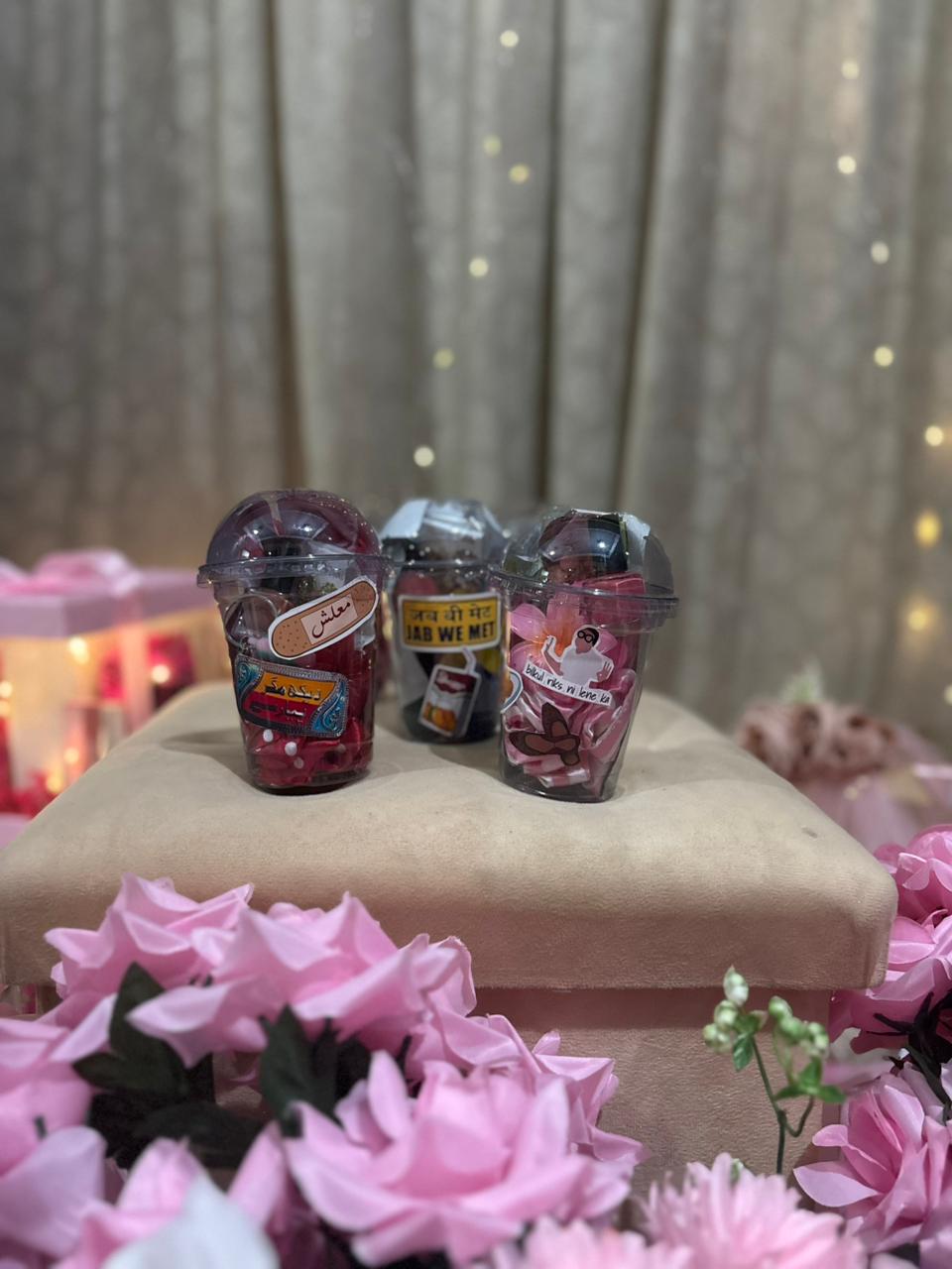 The "Desi Pop" Glam Cup ( Pack Of 3 )